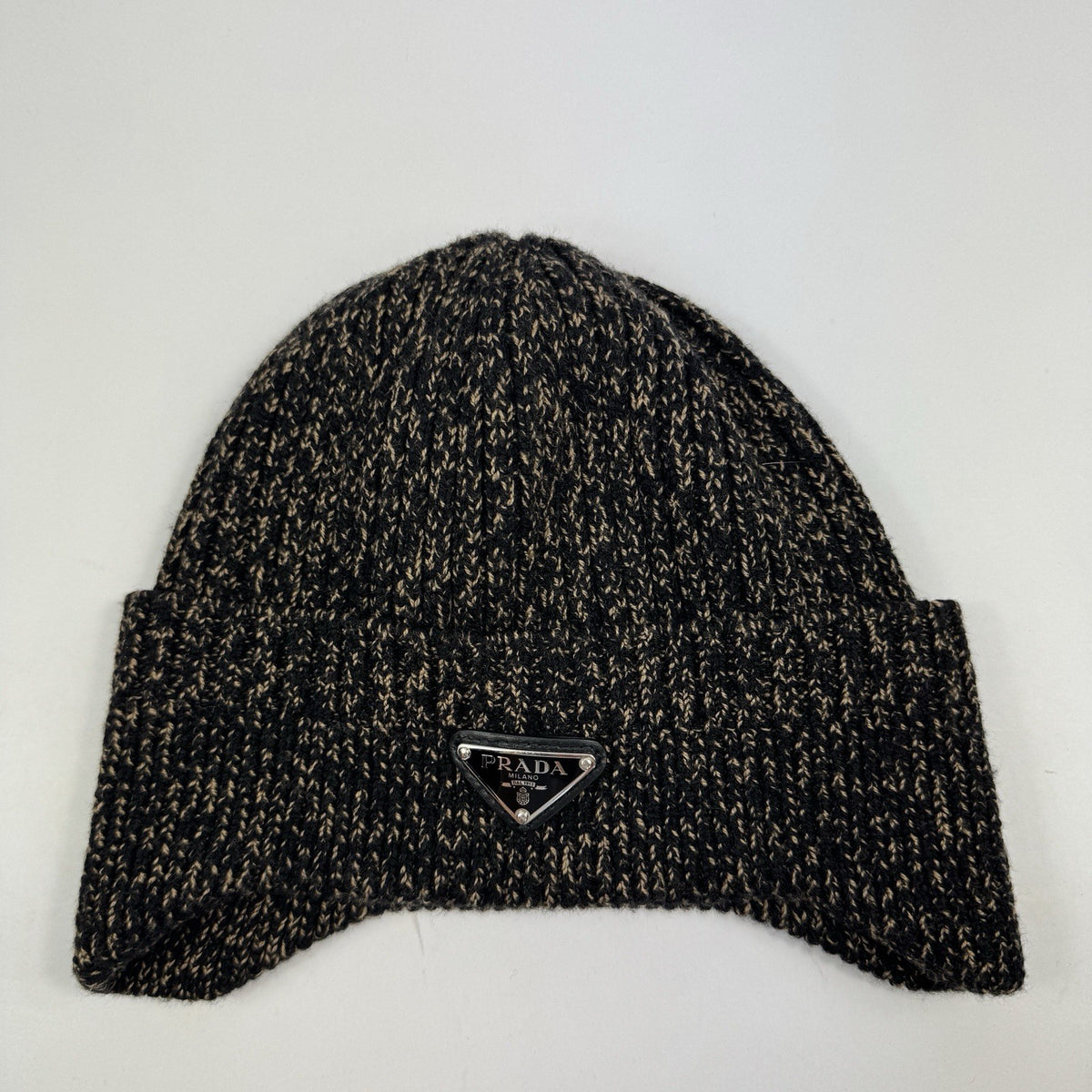 Prada Marled Wool Ear Flap Beanie FW22/23, photo 2