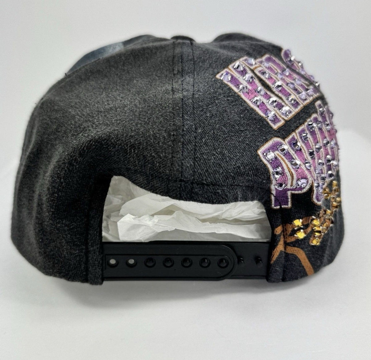 Bossi Harley Davidson 1 of 1 Rhinestone Vintage Cap, photo 9