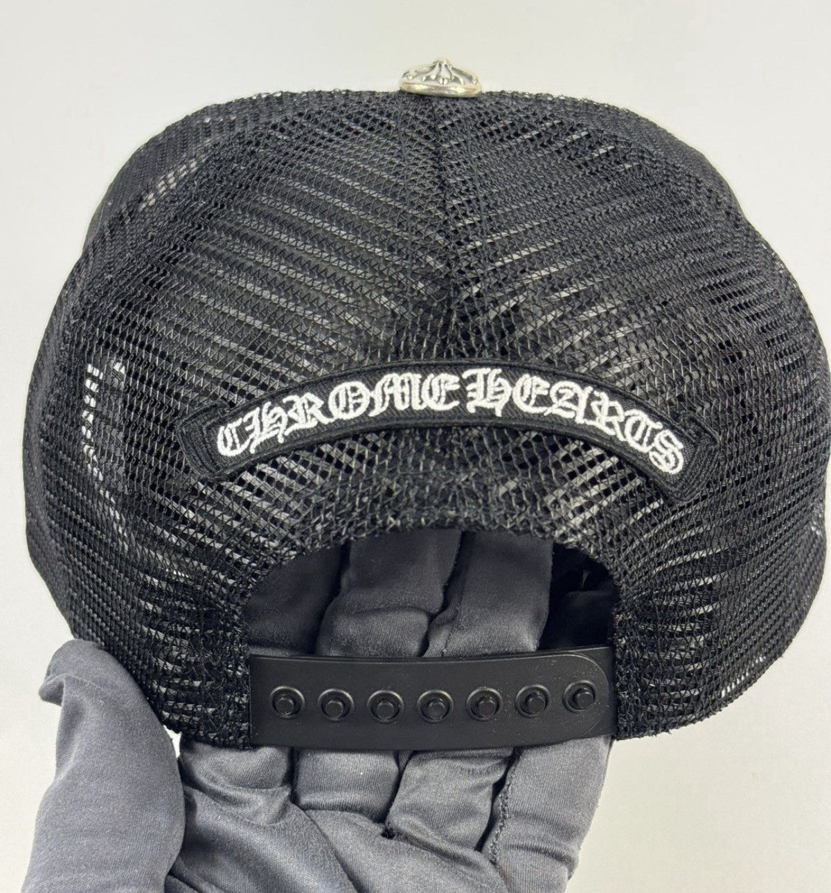 Chrome Hearts Cross Patch Logo Trucker Cap, photo 7