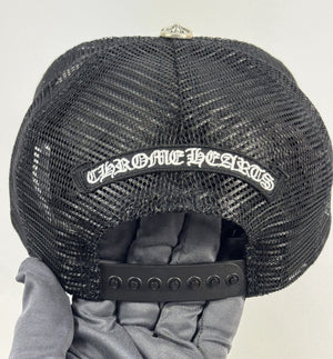 Chrome Hearts Cross Patch Logo Trucker Cap، الصورة 7