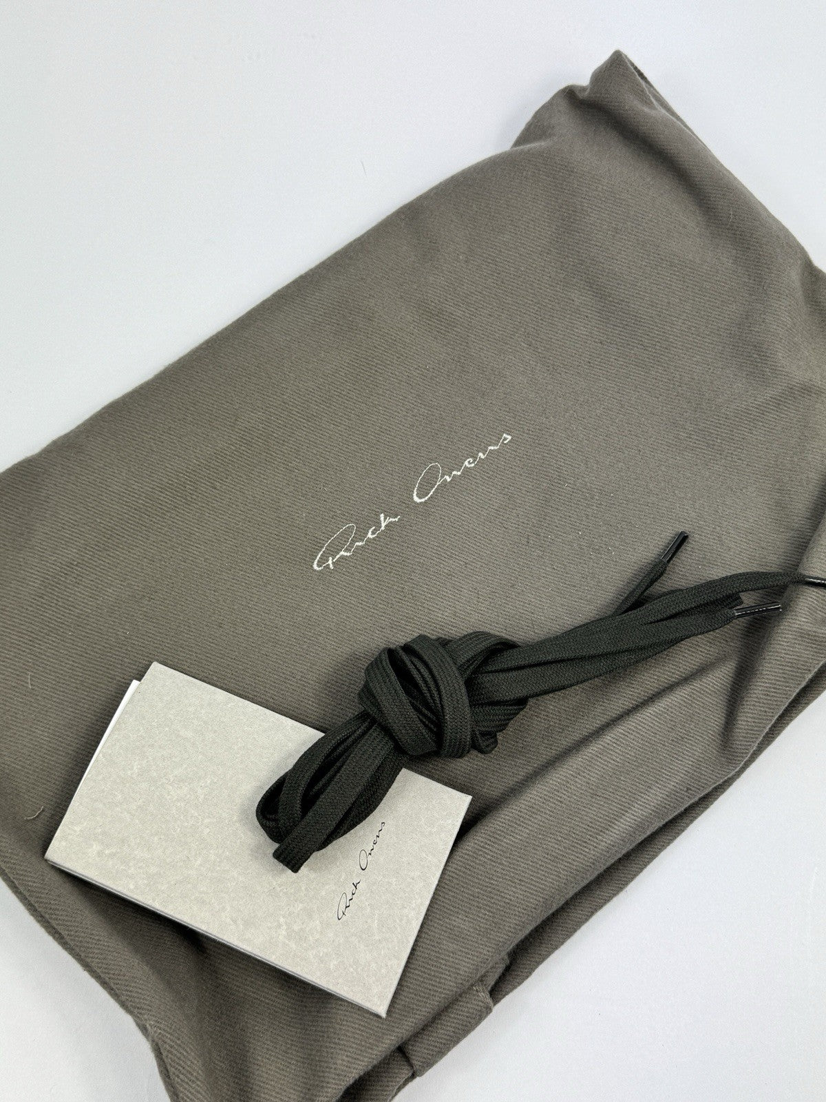 Rick Owens Vintage Suede Trimmed Calf Hair Trainers, photo 12