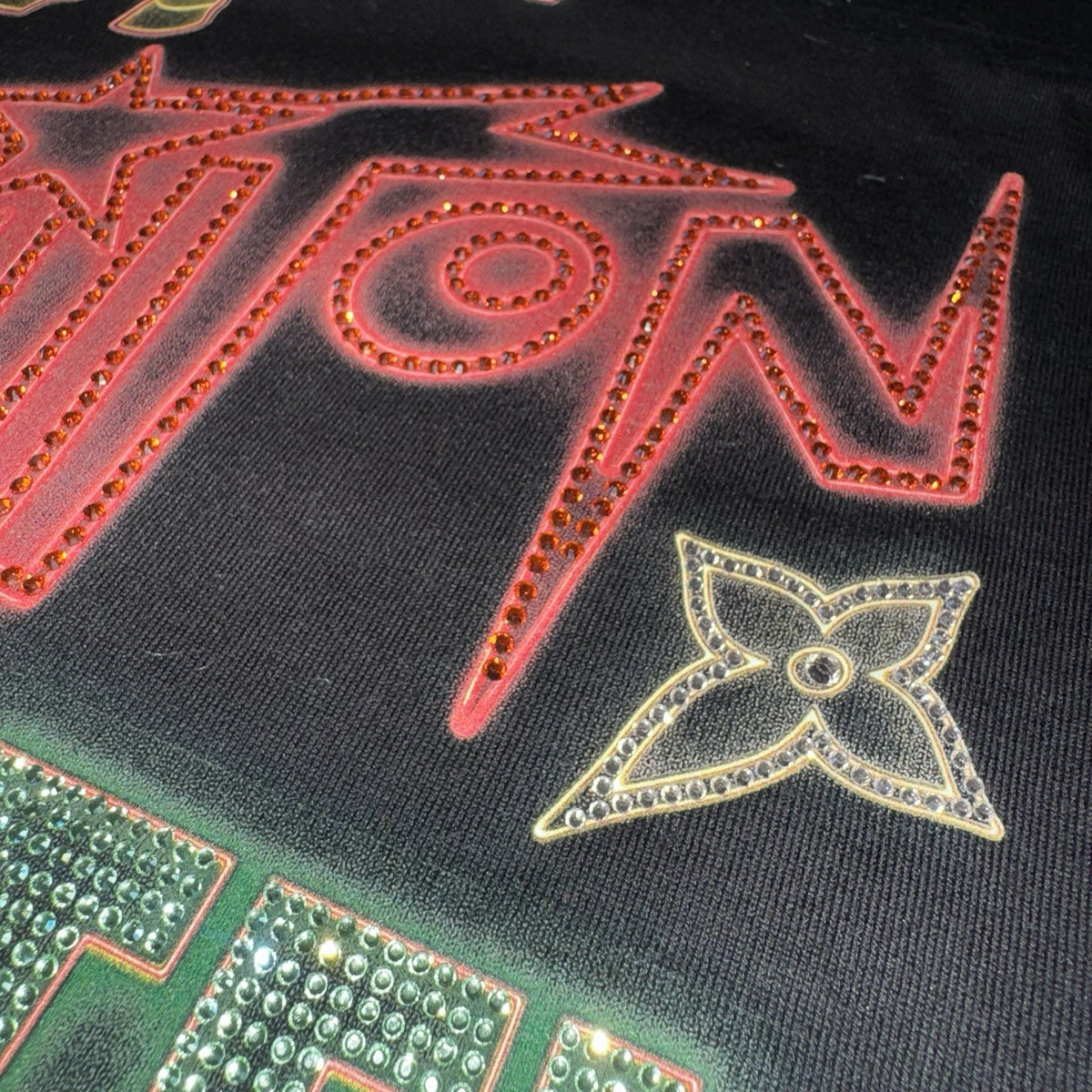 Louis Vuitton Motel Texas Strass Graphic Print T-Shirt, photo 5
