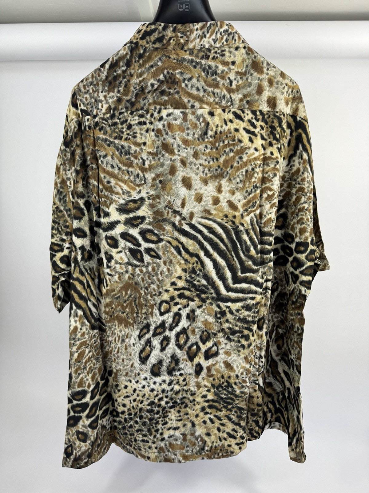 Celine Animal Print Silk Shirt, photo 3
