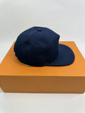 Louis Vuitton by Virgil Abloh MP2590 Chain Embroidered Cap Navy Blue（写真4）