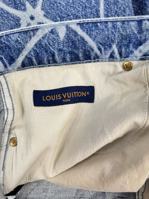Louis Vuitton Monogram Print Denim Shorts, photo 14