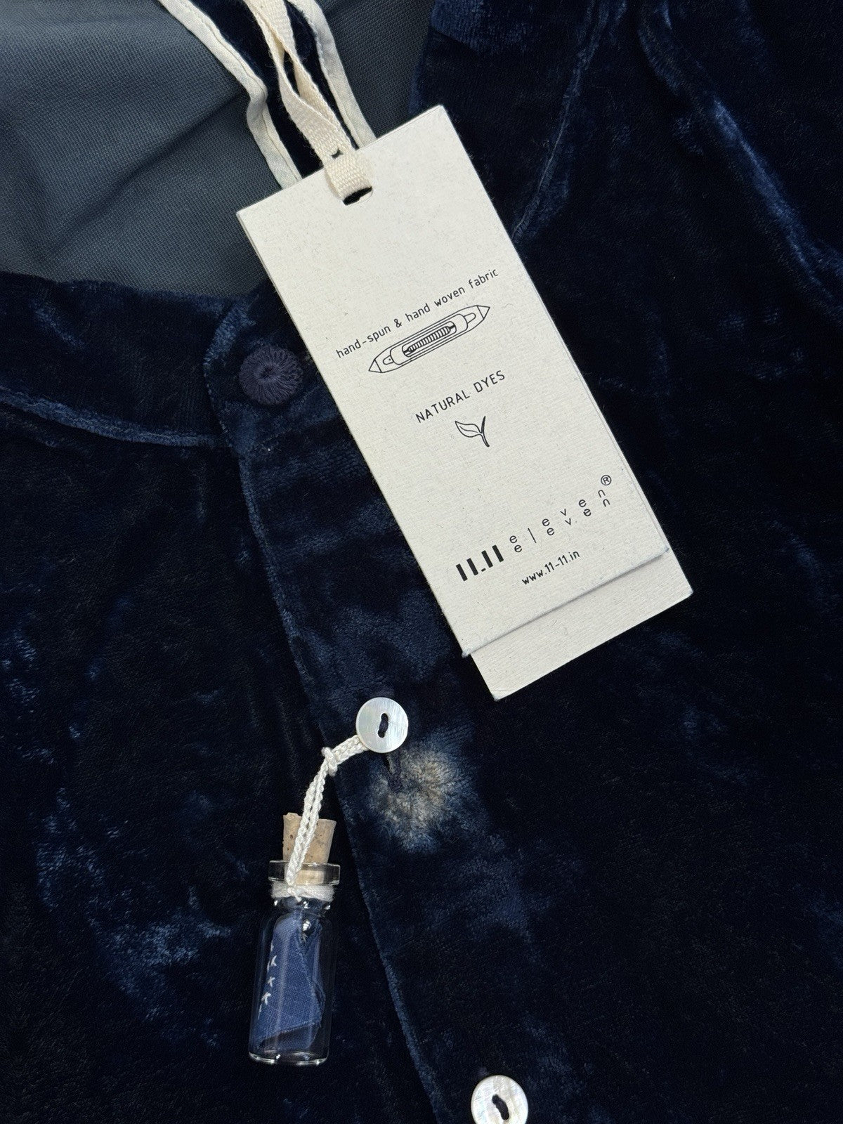 Eleven11 Velvet Badhani Shirt, photo 5