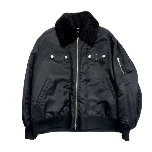 Calvin Klein 205W39NYC Shearling Oversized Jacket, photo 1
