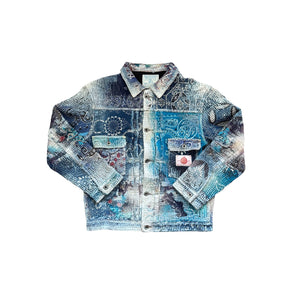 Proleta Re Art Japan #781 Bandana Denim Jacket، الصورة 1