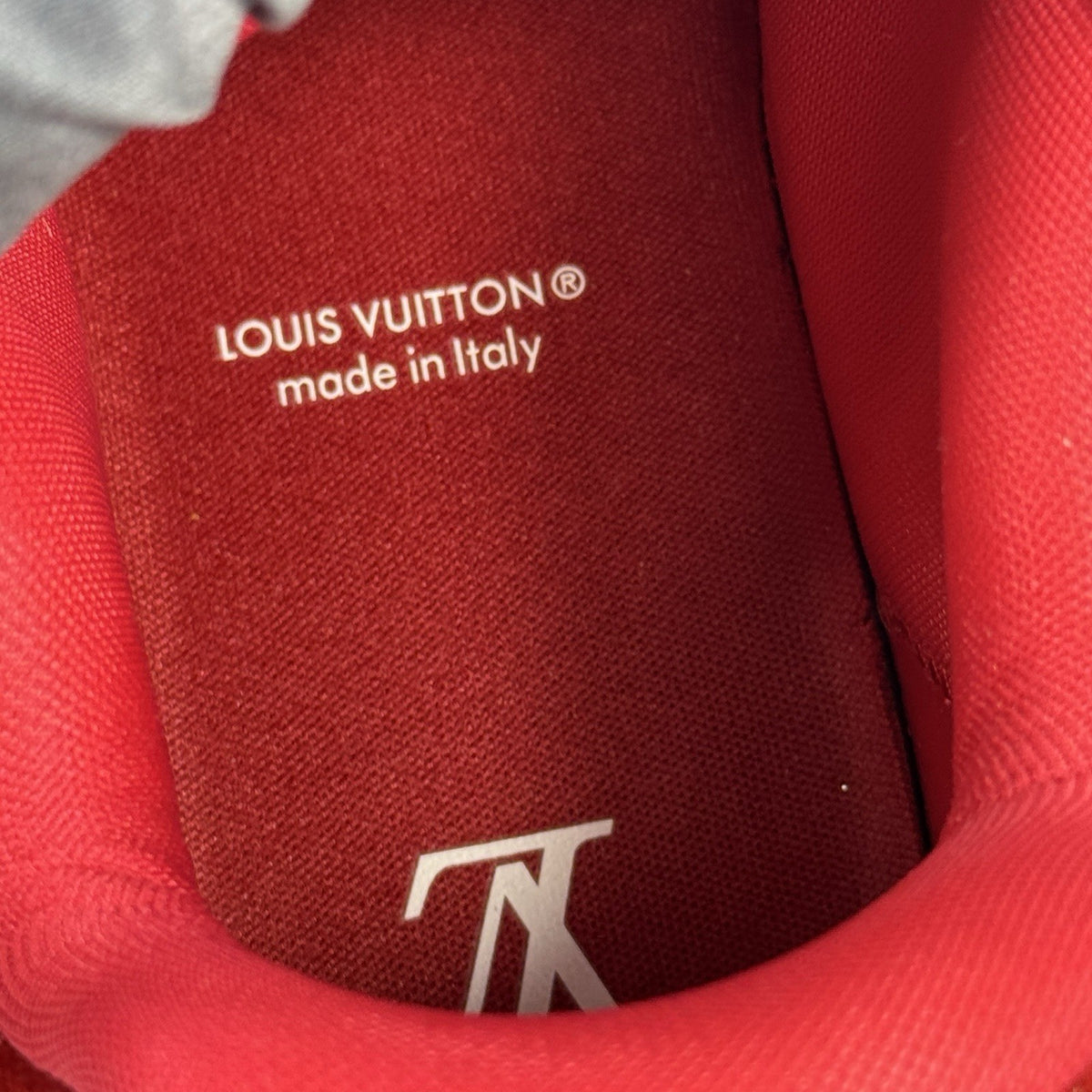 Louis Vuitton x Virgil Abloh Red SK8 Trainers, photo 12
