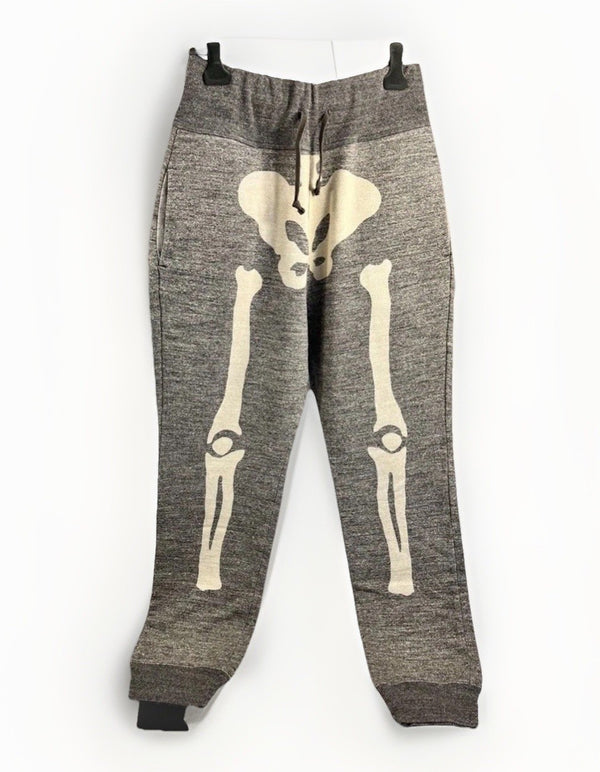 Kapital Gradrelle Tapered Print Melange Grey Sweatpants, photo 1