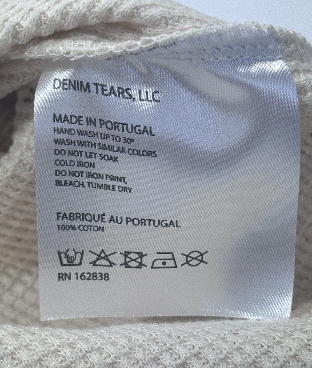 Denim Tears Crystal Detailed Logo T-Shirt, photo 8