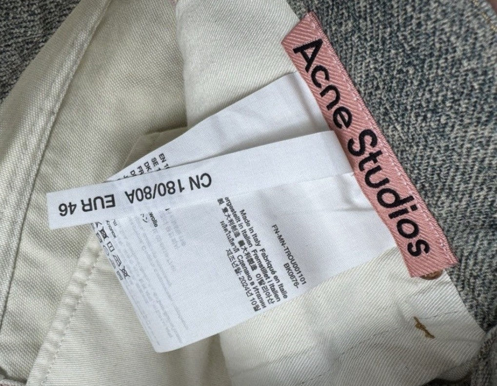 Acne Studios Loose Fit 1981F Mid Blue Jeans, photo 11