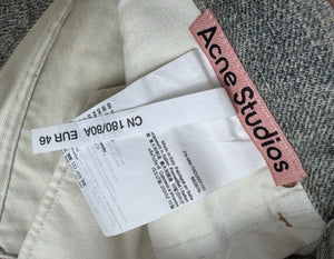Acne Studios Loose Fit 1981F Mid Blue Jeans（写真11）