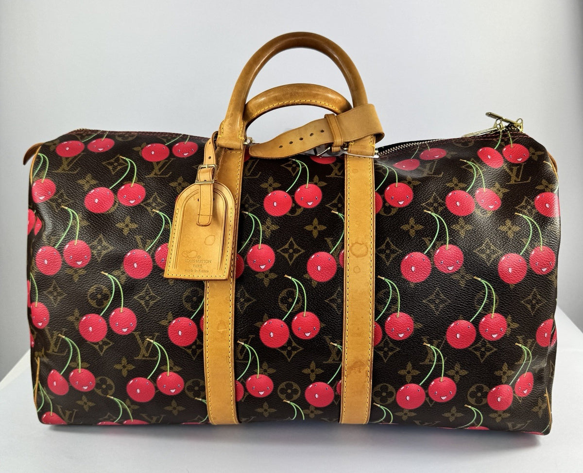 Louis Vuitton x Takashi Murakami Cherry Monogram 45 Keepall Duffle 2005 Cerises, photo 5