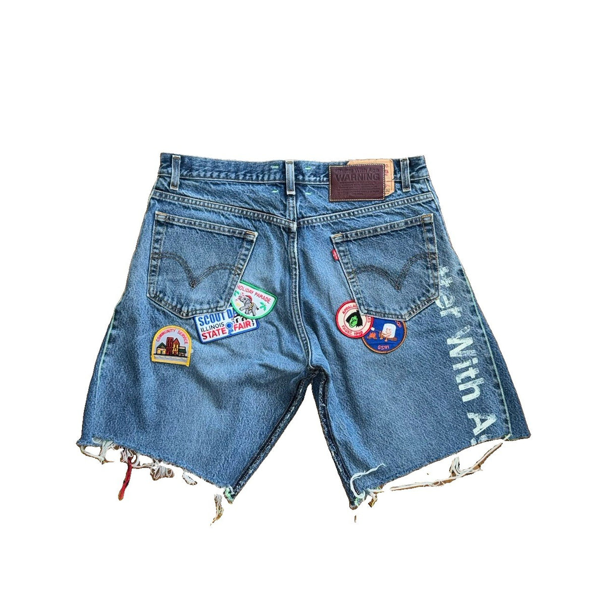 Better With Age x Levi’s Patch Work Denim Shorts, photo 2