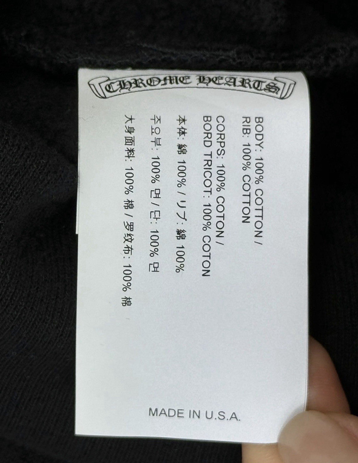 Chrome Hearts Logo Embroidered Hoodie, photo 8