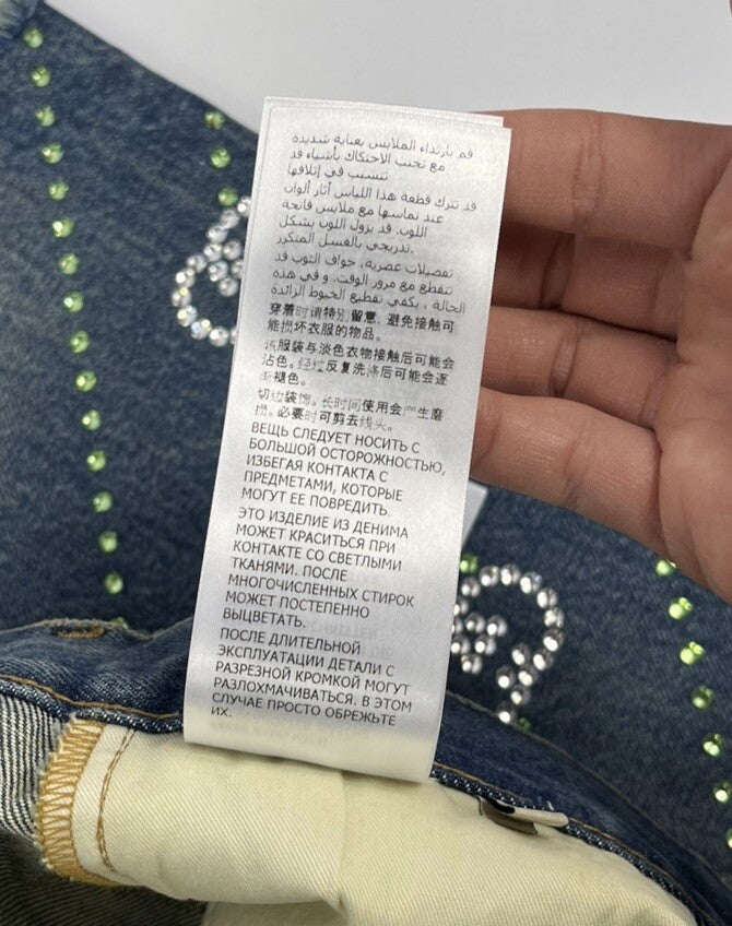 Gucci Crystal Interlocking GG Jeans, photo 16