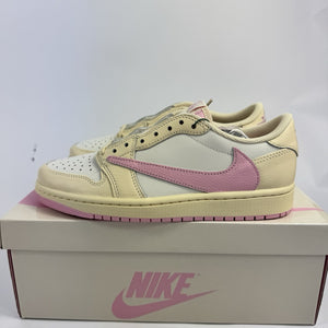Jordan 1 Retro OG SP x Travis Scott Shy Pink Trainers, photo 4