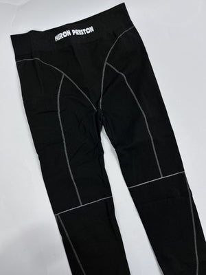 Heron Preston Active Leggings Logo Black White، الصورة 3
