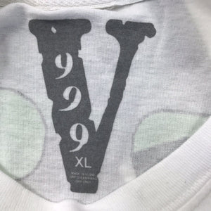 Vlone x the Weekend Juice WRLD 999 White Print T-Shirt, photo 5