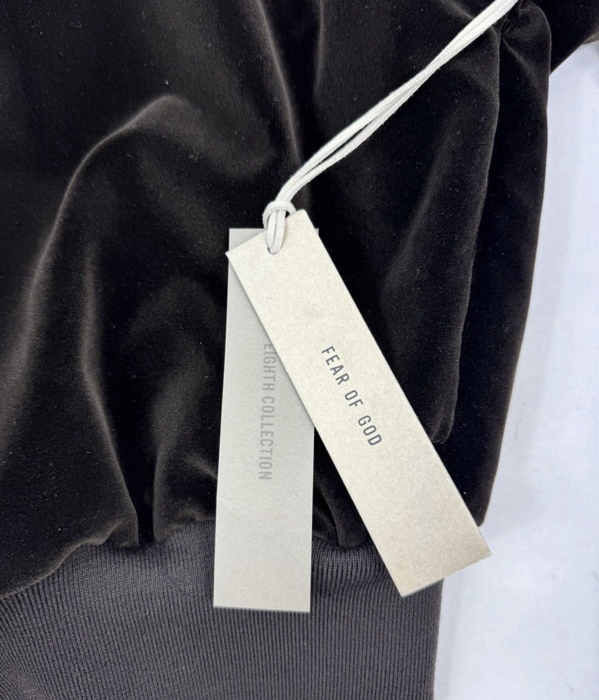 Fear of God Velvet Oversized Track Jacket & Trousers Set, photo 13