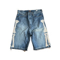 Kapital Bone X-Ray Embroidered Denim Shorts، الصورة 1