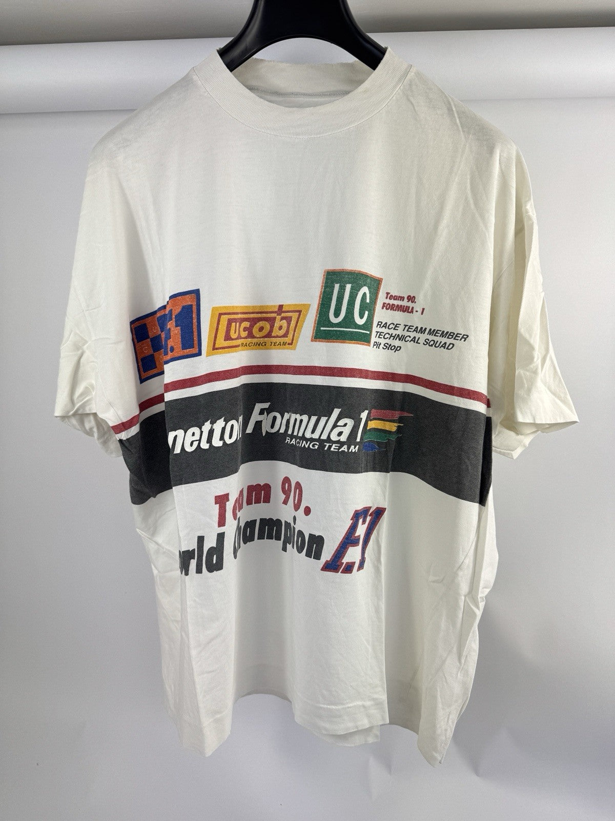 Benetton F1 Team 90 World Champion Vintage T-Shirt, photo 2