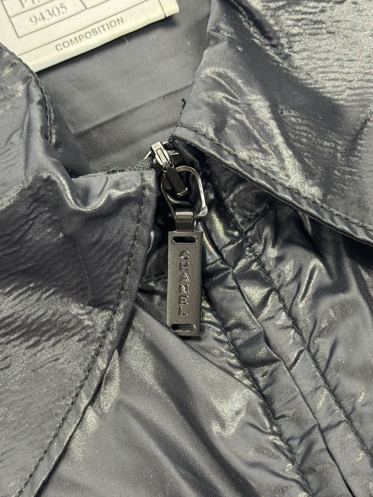 Chanel Vintage 1999 Nylon Reflective Vest, photo 7