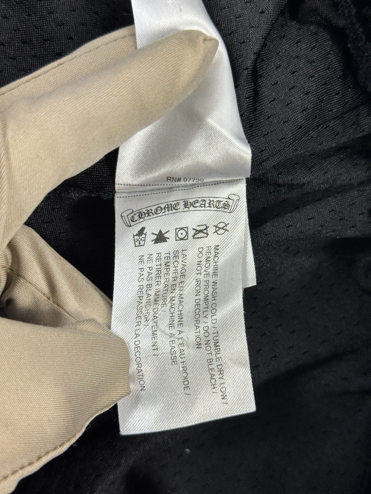 Chrome Hearts Logo Print Mesh Shorts, photo 9