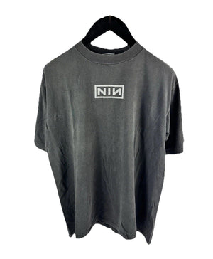 Nine Inch Nails NIN Box Logo Vintage T-Shirt（写真3）