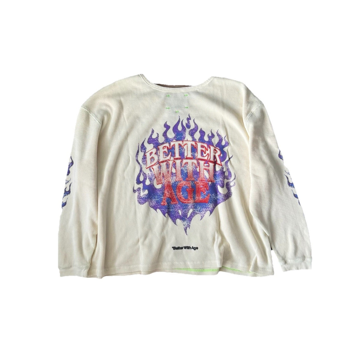 Better With Age Vanity Waffle Eagle Long Sleeve T-Shirt, photo 2