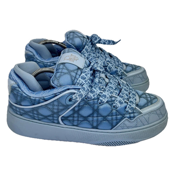 Dior x ERL 1 Of 470 Limited B9S Skater Kumo Cannage Satin Sneakers, photo 1