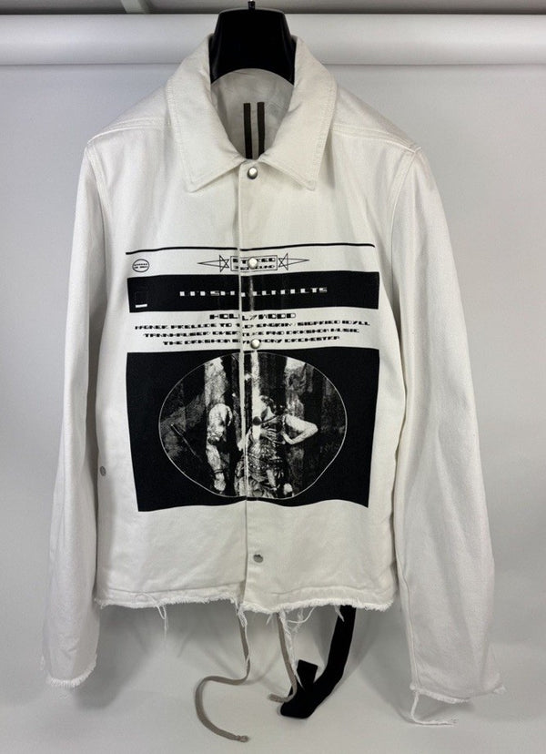 Rick Owens Hollywood Snapfront Opera Printed Jacket, photo 1