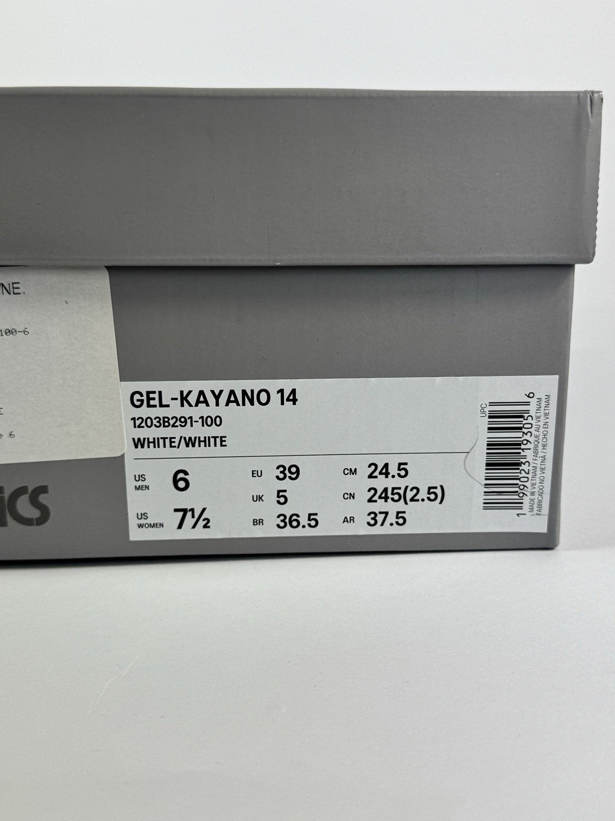 Thom Browne x Asics Gel Kayano 14 White (London Exclusive) Trainers, photo 15
