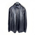 Bottega Veneta Intrecciato Lambskin Shirt، الصورة 2