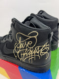 Nike SB Dunk High Pro QS Faust Black Gold, photo 5