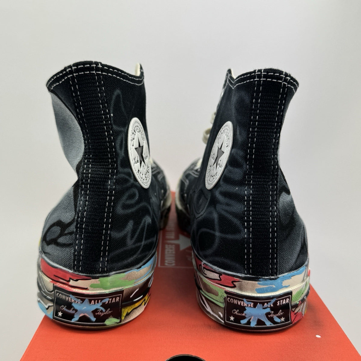 Converse Hand Painted Sprayed By Cosey Sneakers 1 Of 1, photo 5