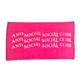 Anti Social Club Pink Hand Towel, photo 2