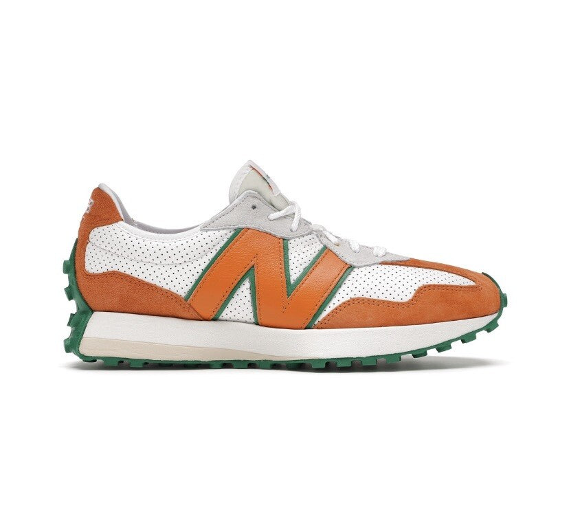 New Balance 327 x Casablanca Tennis Club Moyen Orange Trainers, photo 1