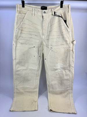 Enfants Riches Deprimes Straight Leg Herringbone Carpenter Pants, photo 2