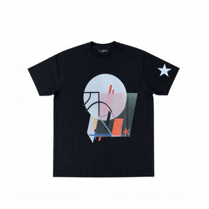 Givenchy Abstract Geometric Star Oversized T-Shirt, photo 1