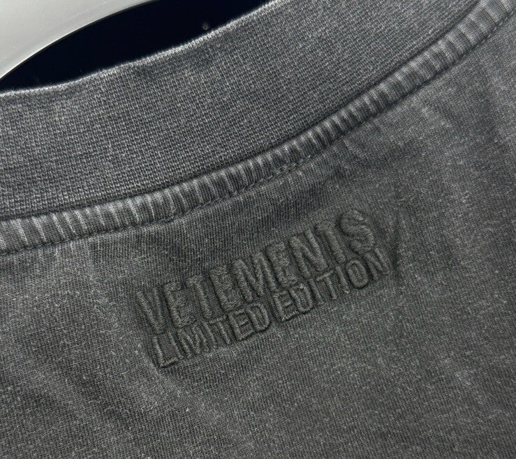 Vetements Oversized Embroidered Printed T-Shirt, photo 4