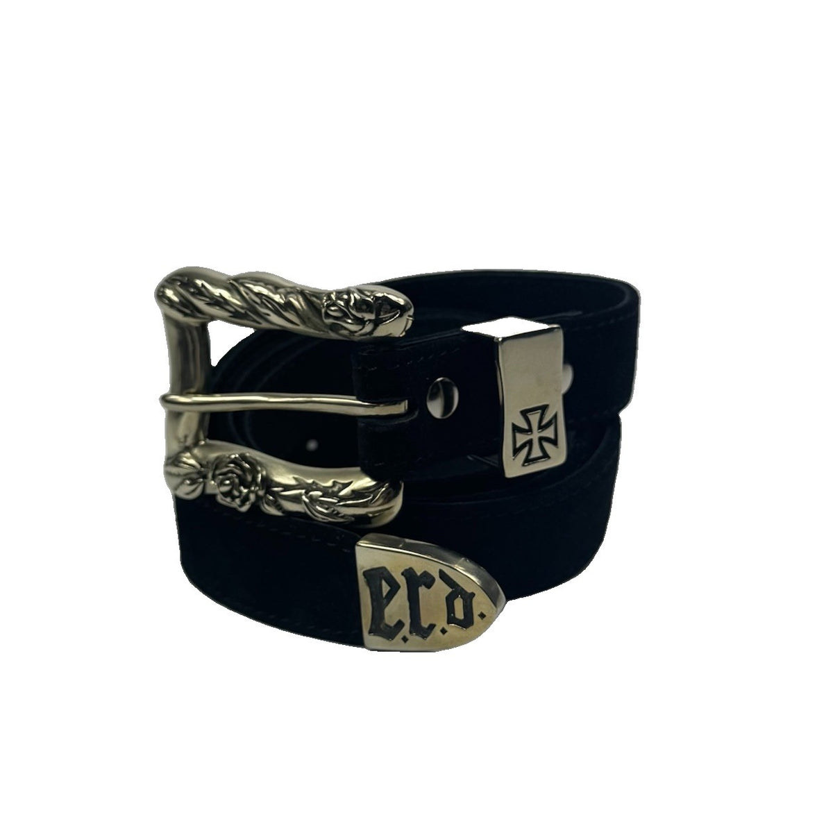 Enfants Riches Deprimes Suede Classic Stitched Belt, photo 1