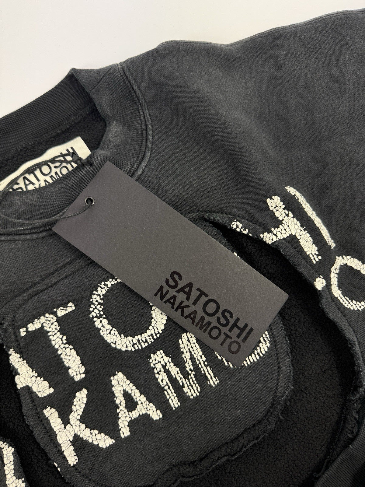 Satoshi Nakamoto Bone Crewneck Sweater, photo 6