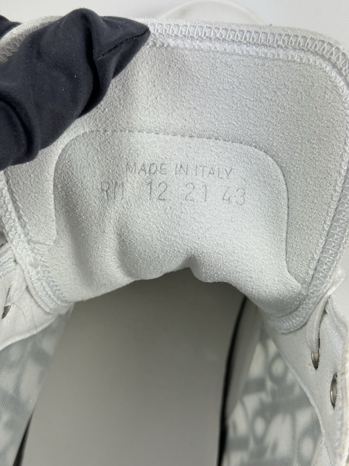 Dior Oblique Print High Top Sneakers, photo 9