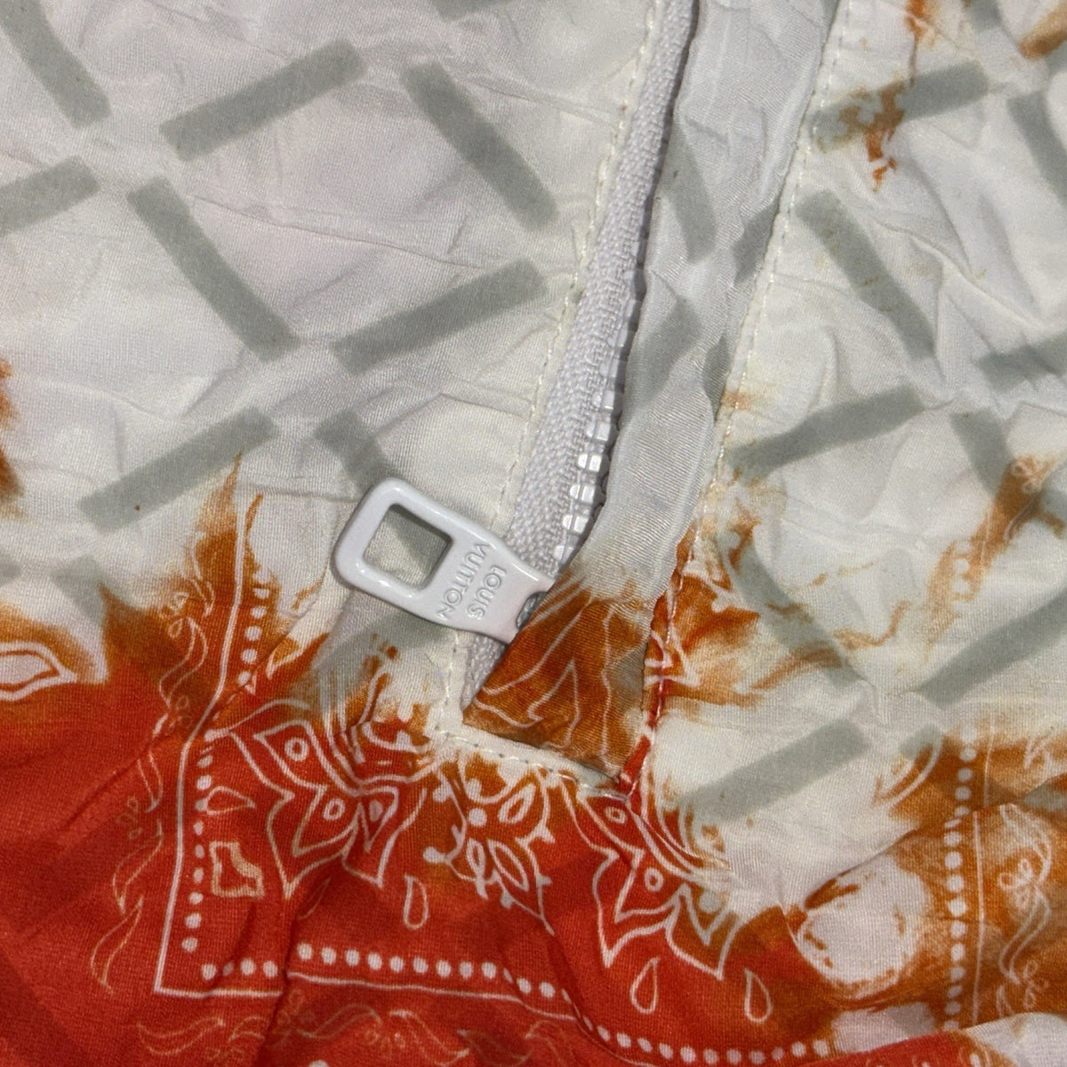 Louis Vuitton x Virgil Abloh FW22 Monogram Bandana Quilted Tracksuit Shorts:, photo 5