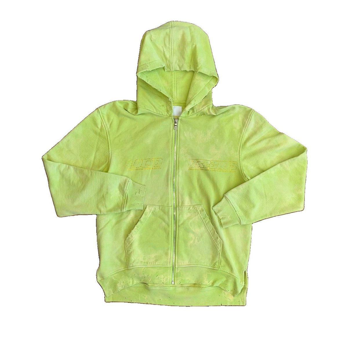 Alchemist Dreams Crystal Design Oversized Zip Up Hoodie, photo 1