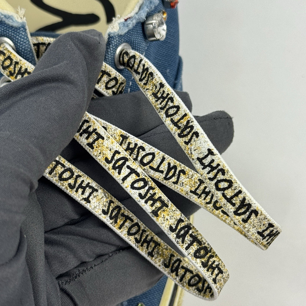 Satoshi Nakamoto Vans Complexion Exclusive Lucky Charm Sample Sneakers, photo 14
