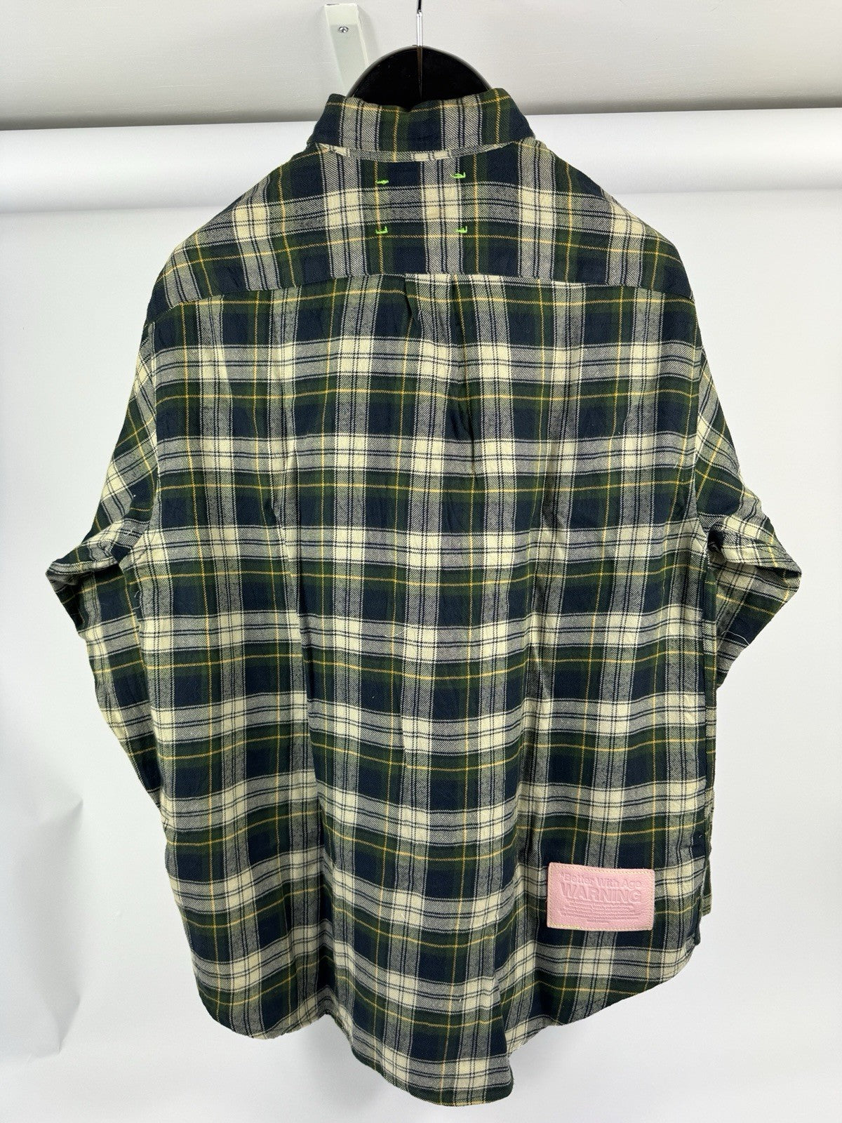 Better With Age Muir Repair Flannel Oversized Shirt, photo 7