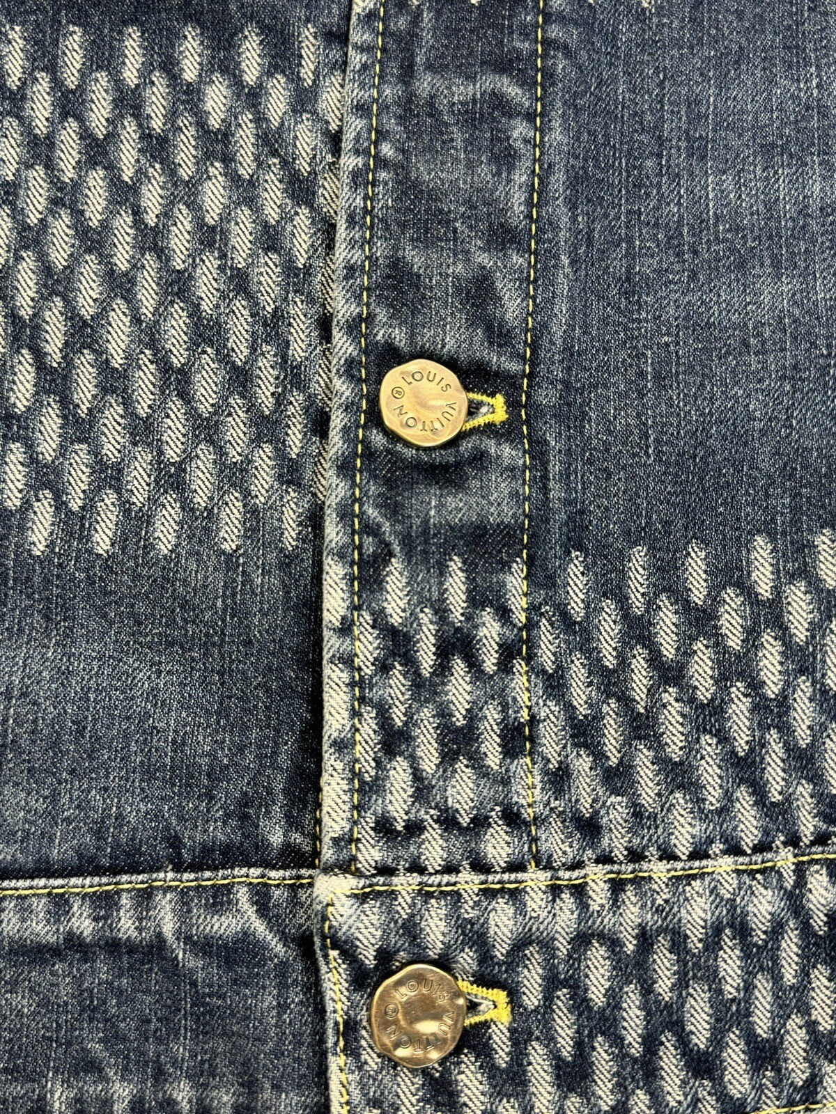 Louis Vuitton x Nigo Monogram Blue Denim Jacket, photo 3